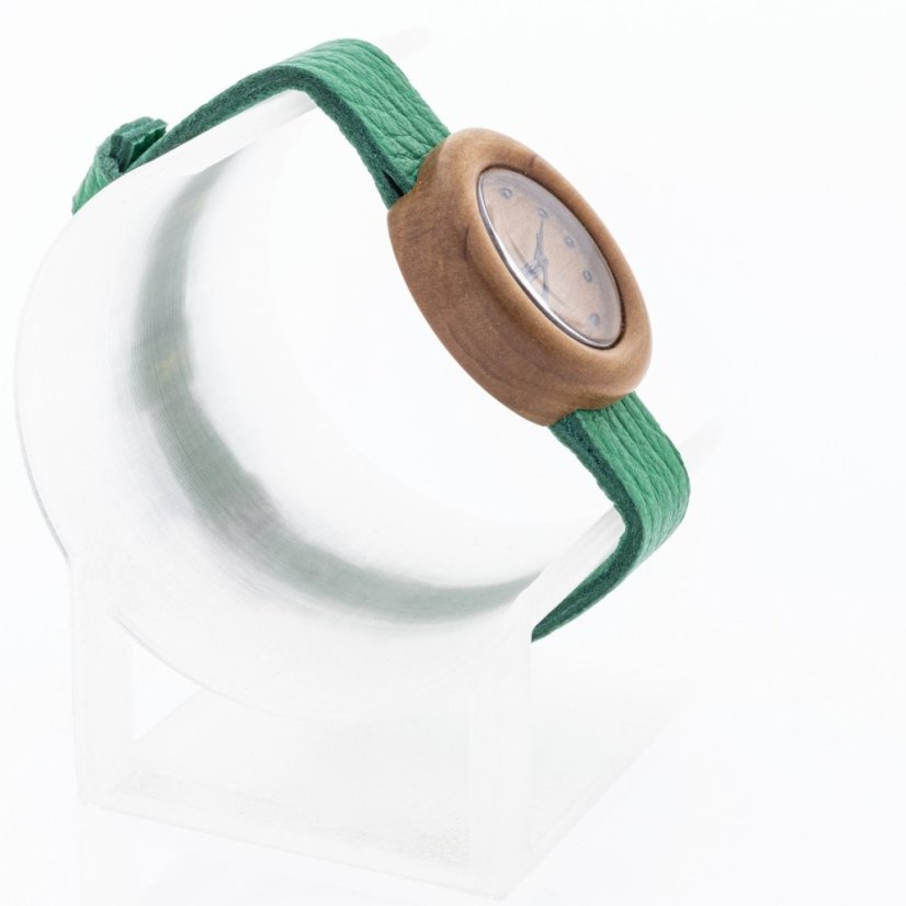 České drevené hodinky Empire H00446 Jeřáb