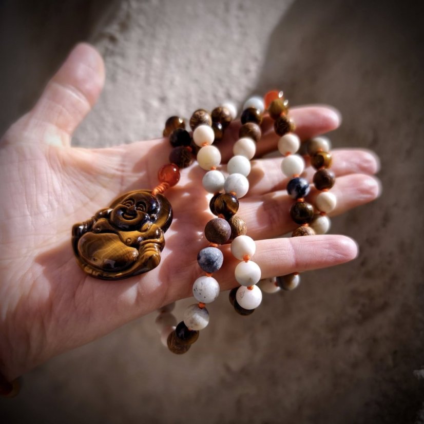 Náhrdelník - Boho Mala - Váš osobní šperk S0709