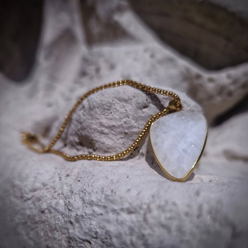 Náhrdelník minerální - Křišťál S0795