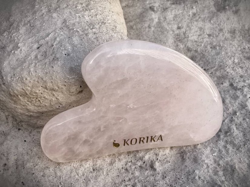 Masážní kámen - Gua Sha - Růženín SM0834