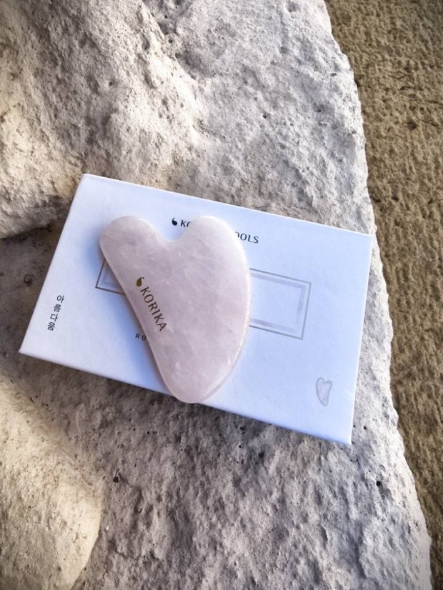 Masážní kámen - Gua Sha - Růženín SM0834