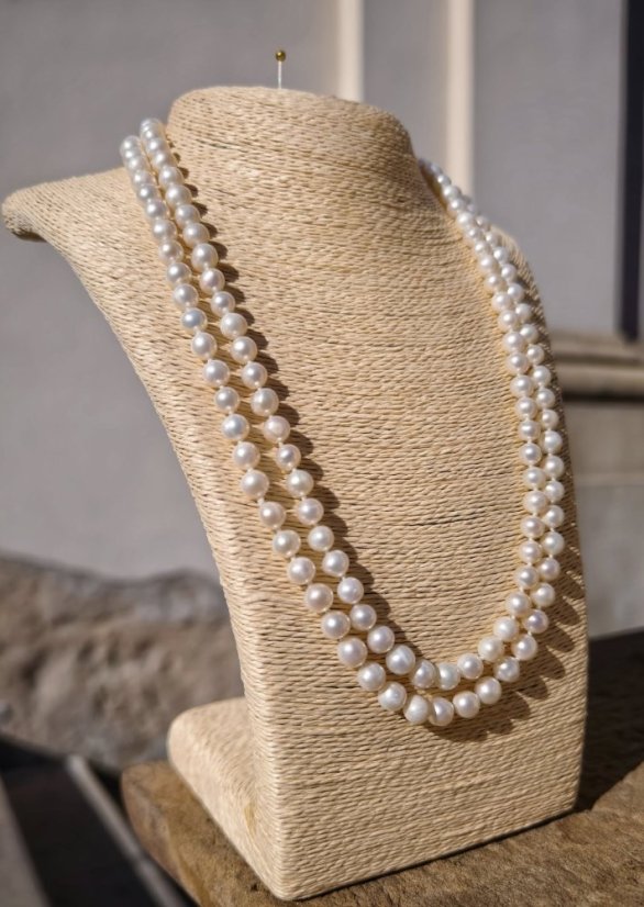 Náhrdelník perlový dlhý - Coco Chanel 120 cm  S0464