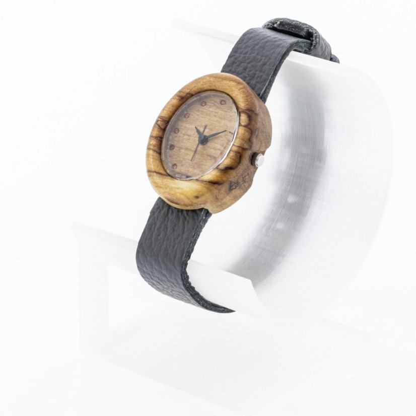 České drevené hodinky Empire H00450 Jabloň