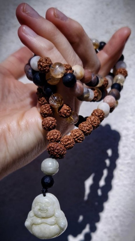 Náhrdelník - Boho Mala - Váš osobní šperk S0714