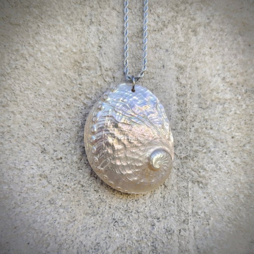 Náhrdelník - Velká Mušle Abalone S0729