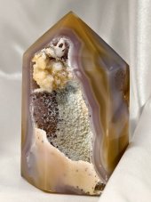 Surové minerály - Achát - kostka SM0592