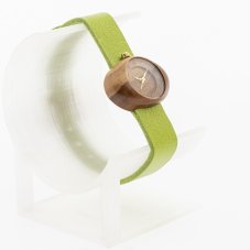 České dřevěné hodinky Oko H00494 Hruška