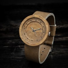 České dřevěné hodinky Excelsior H00386 Ořech