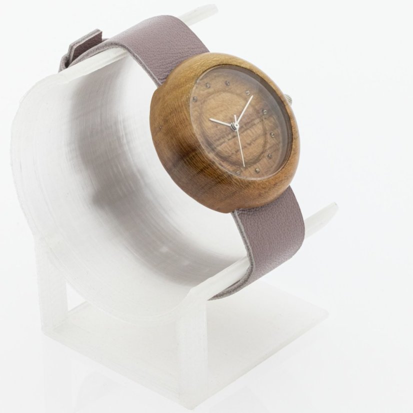 České dřevěné hodinky Jas H00531 Bluma