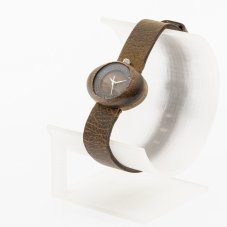 České dřevěné hodinky Oko H00492 Ořech