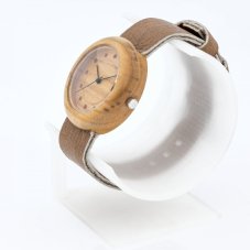 České dřevěné hodinky Jas H00361 Slivoň Bluma