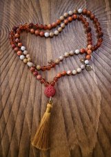 Náhrdelník - Boho Mala - Váš osobný šperk S0295