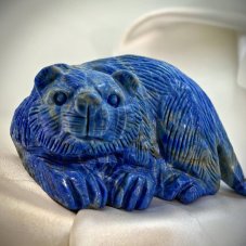 Surové minerály - Medvěd Lapis lazuli SM0870