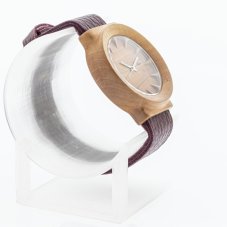 České dřevěné hodinky Scala H00373 Jeřáb