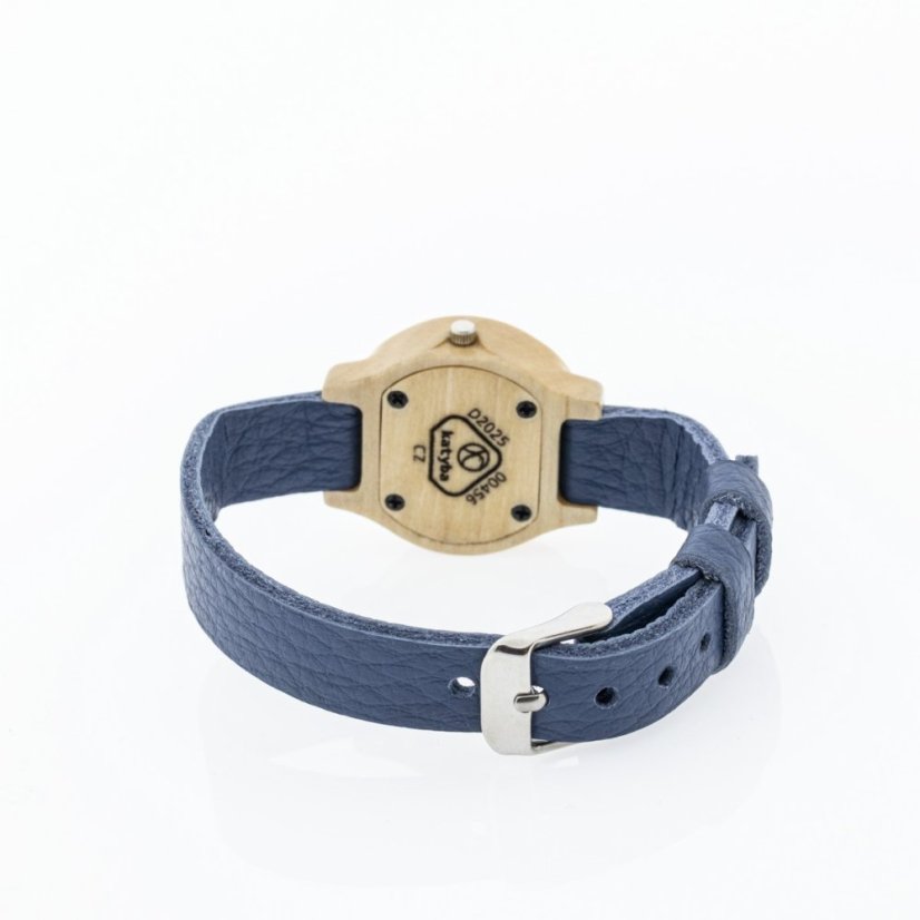 České drevené hodinky Union H00456 Habr