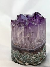 Surové minerály - Ametyst  socha SM0681
