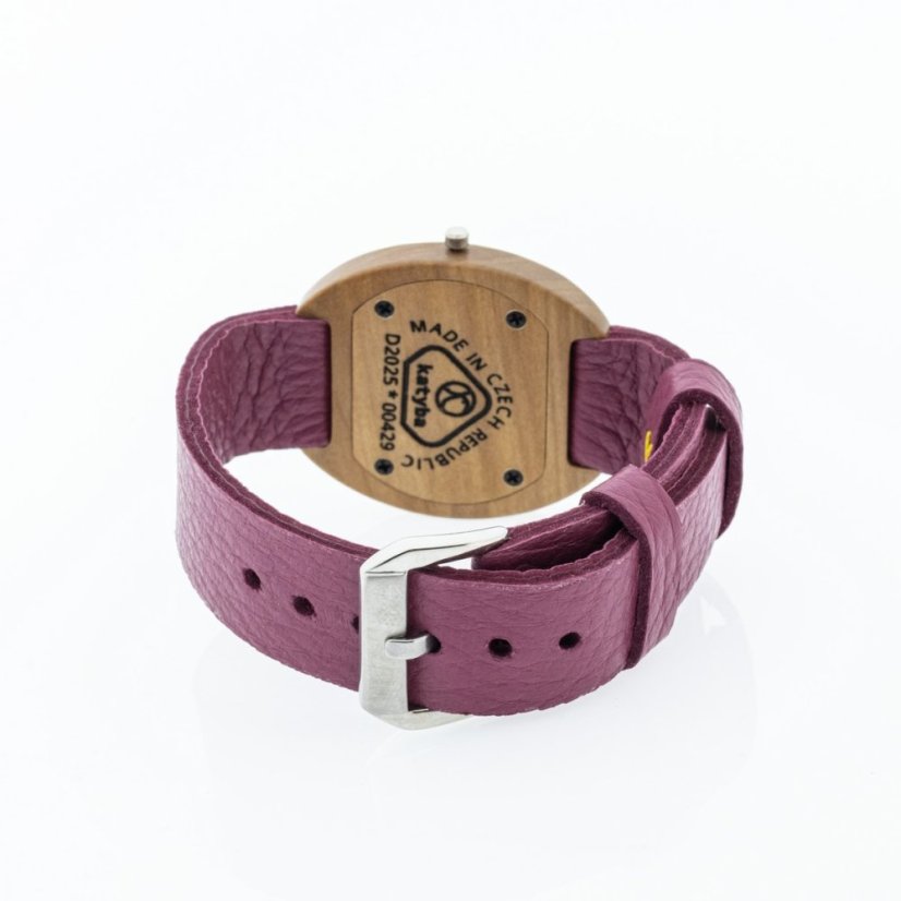 Drevené hodinky Club – Jarabina z Brna • č. 00429