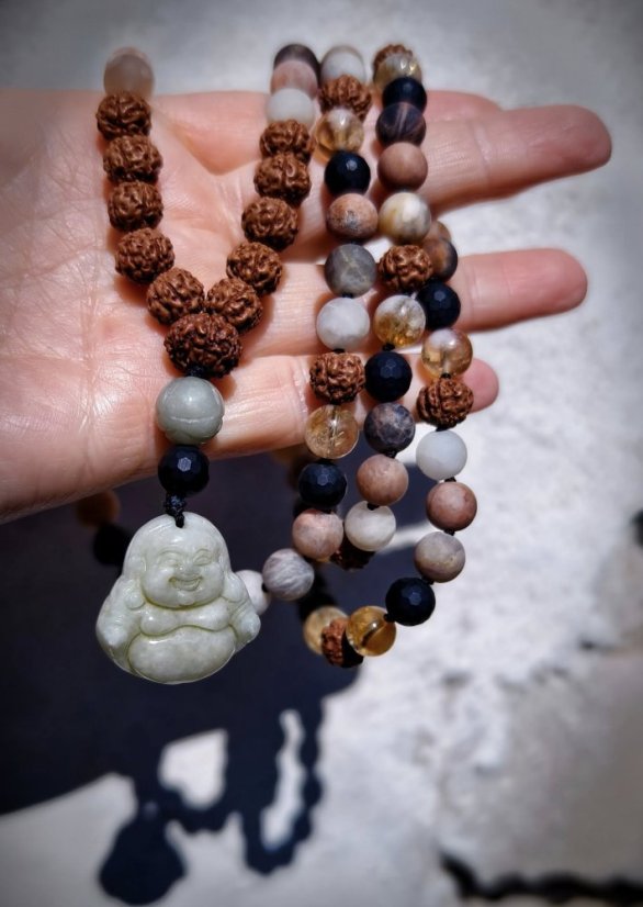 Náhrdelník - Boho Mala - Váš osobní šperk S0714