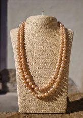 Dlhý perlový náhrdelník - Coco Chanel 120 cm S0467