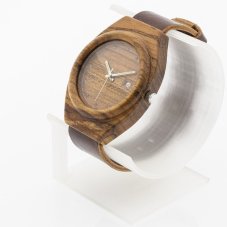 České dřevěné hodinky Aladin H00515 Meruňka