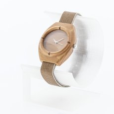 České dřevěné hodinky Aladin mini H00234 Jabloň