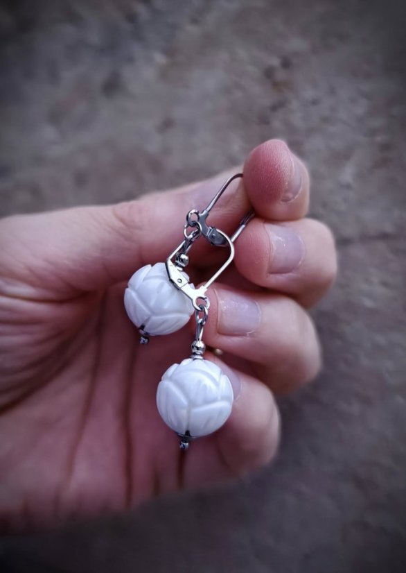 Sada minerální - Mušlovina s perlou S0783