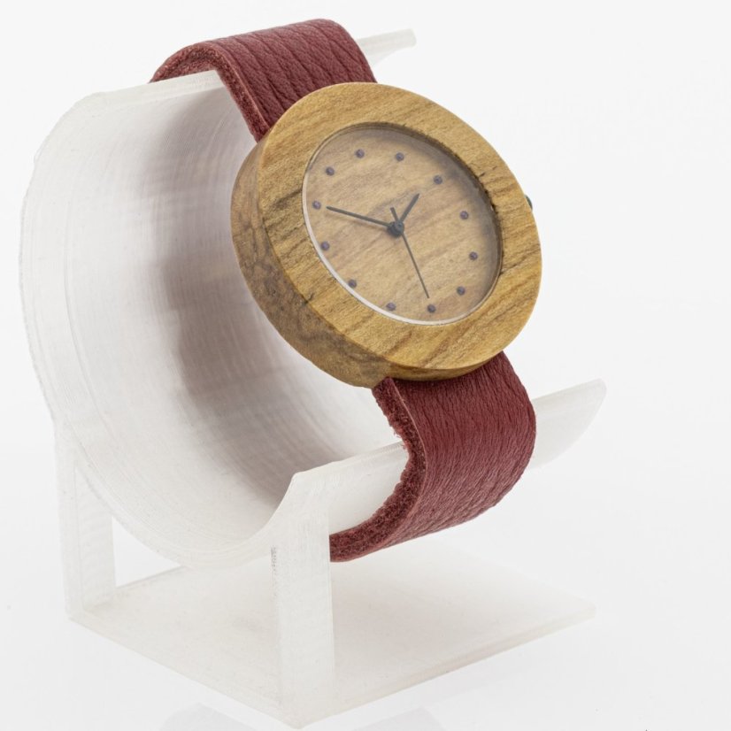 České drevené hodinky Jalta H00477 Javor