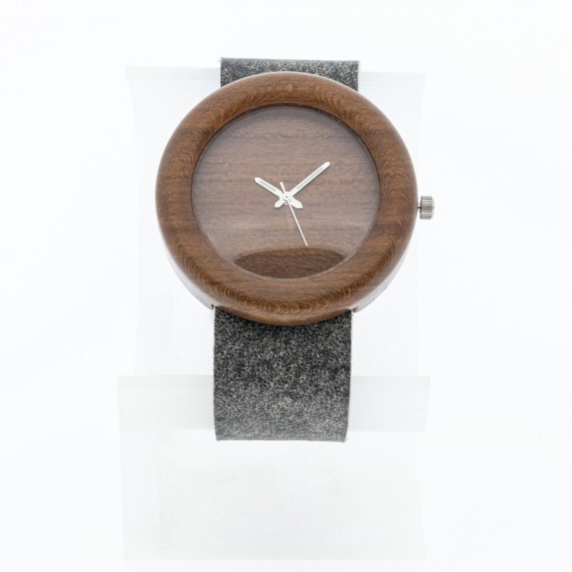 České drevené hodinky Orania H00403 Slivka Bluma