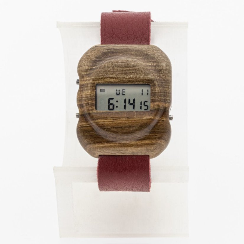 České dřevěné hodinky Universum H00510 Ořech