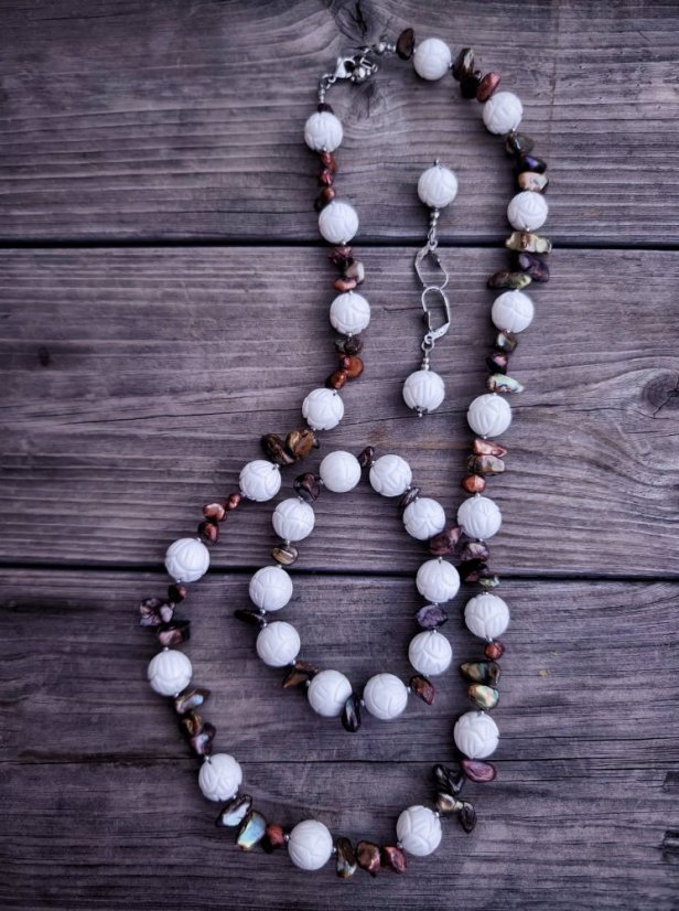 Súprava minerálov - Mušle a perly S0570