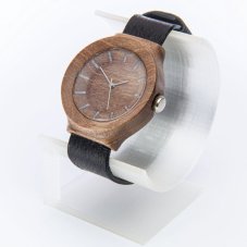 České dřevěné hodinky Scala H00162 Ořech
