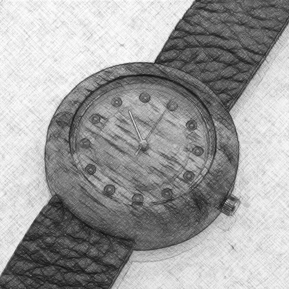 České drevené hodinky - Jas - Šírka remienka - 18 mm