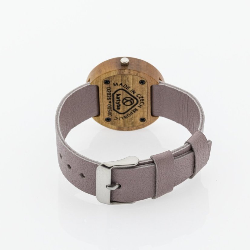 České drevené hodinky Alfa H00540 Bluma