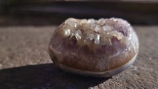 Surové minerály - Ametyst srdce  SM0574