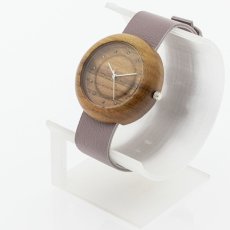 České dřevěné hodinky Jas H00531 Bluma