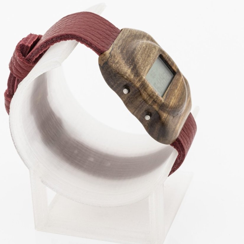 České dřevěné hodinky Universum H00510 Ořech