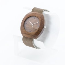 České dřevěné hodinky Club H00421 Slivoň Bluma
