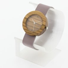 České dřevěné hodinky Alfa H00543 Višeň