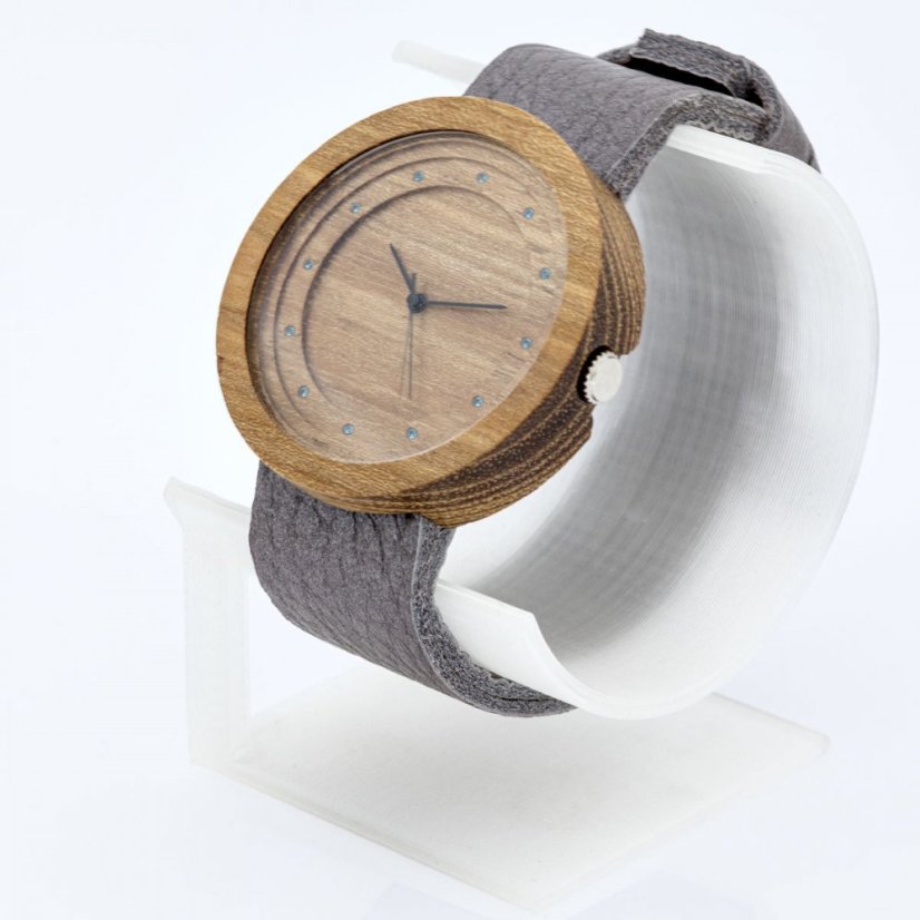 České dřevěné hodinky Excelsior H00355 Akát