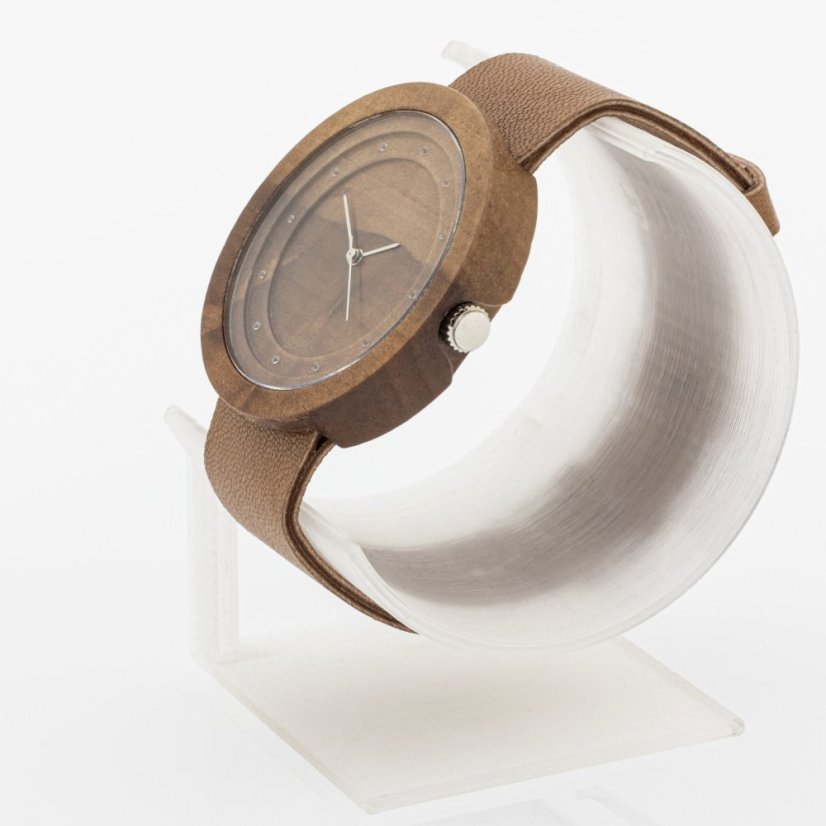 České dřevěné hodinky Excelsior H00473 Hruška