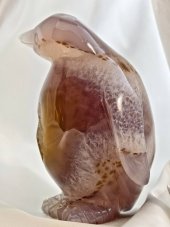 Surové minerály - Tučniak achát SM0864