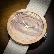 České dřevěné hodinky Excelsior H00394 Habr